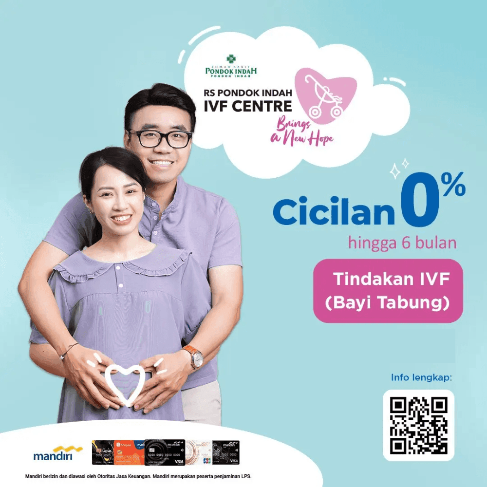 Program Bayi Tabung Bisa Cicilan 0% hingga 6 bulan dengan Kartu Kredit Mandiri